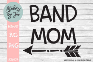 Band Mom Cut File: A Graphic Design Asset for Crafts and Creative Projects