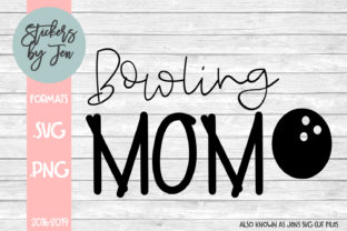 Bowling Mom Graphics for Local Business Branding