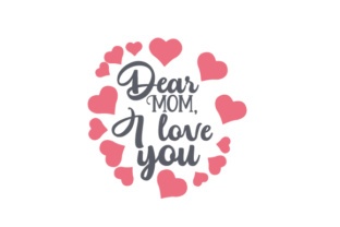 Dear Mom, I Love You Crafts for Mother's Day