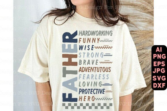 Father PNG Best Dad Ever Funny Dad Retro Graphics for T-Shirt Designs