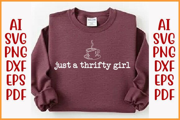 Funny Thrifting Shirt PNG SVG for T-Shirt Designs