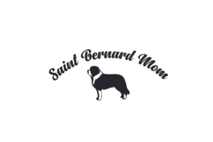 Saint Bernard Mom Crafts for Dog Lovers
