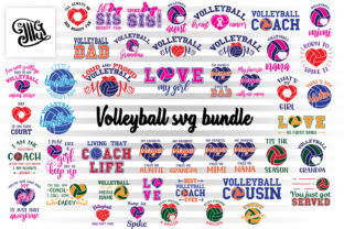 Volleyball Bundle for Crafts and Graphics