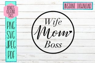 Wife, Mom, Boss Embroidery Design Review